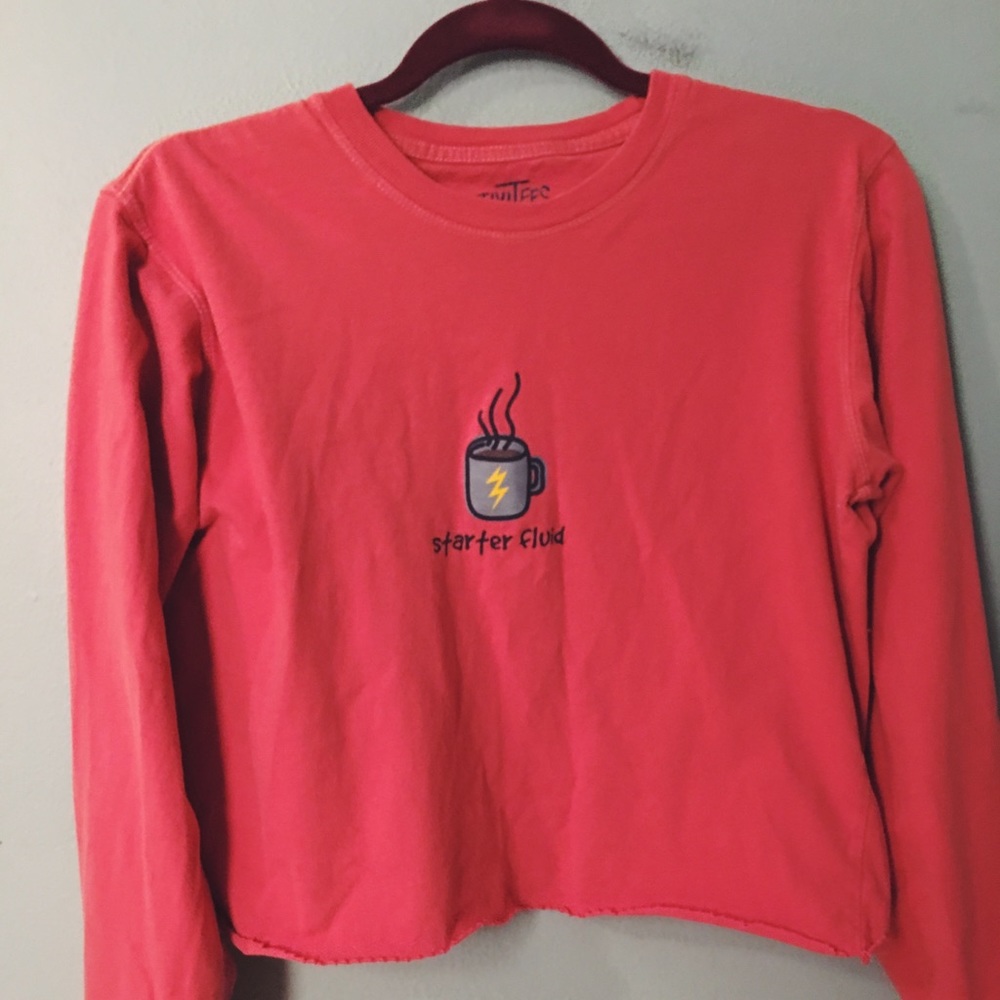 Long sleeved comfy pink shirt